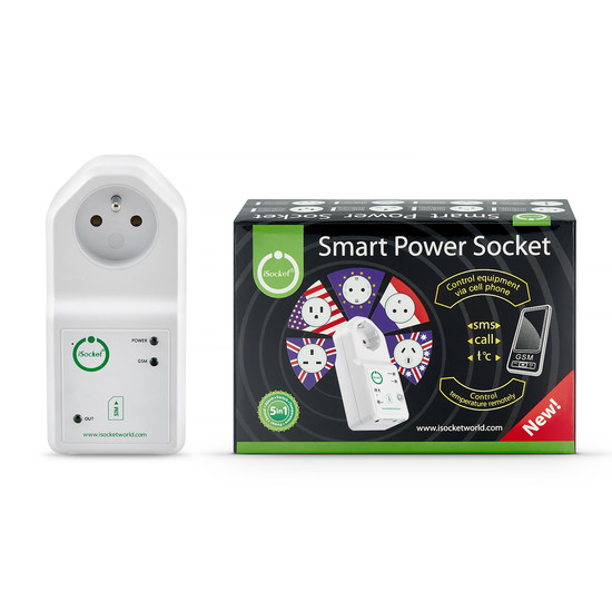iSocket EcoSwitch remote gsm socket iSocket EcoSwitch remote gsm socket