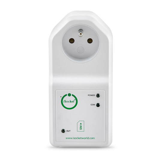 iSocket EcoSwitch GSM switch for France iSocket EcoSwitch GSM switch for France