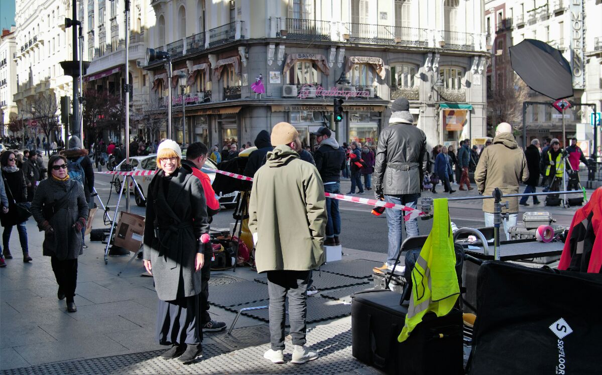 Movie shoot Madrid