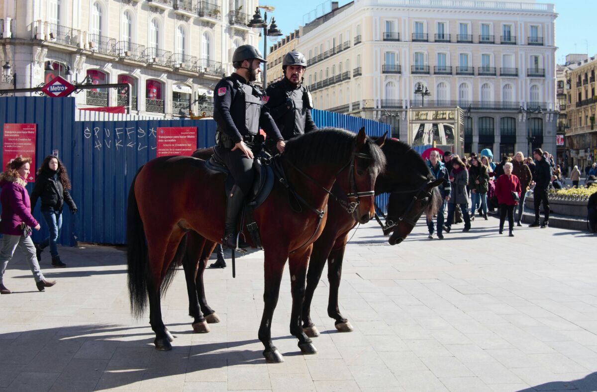 The police are all around