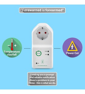 Power outage & temperature alerts to mobile phone