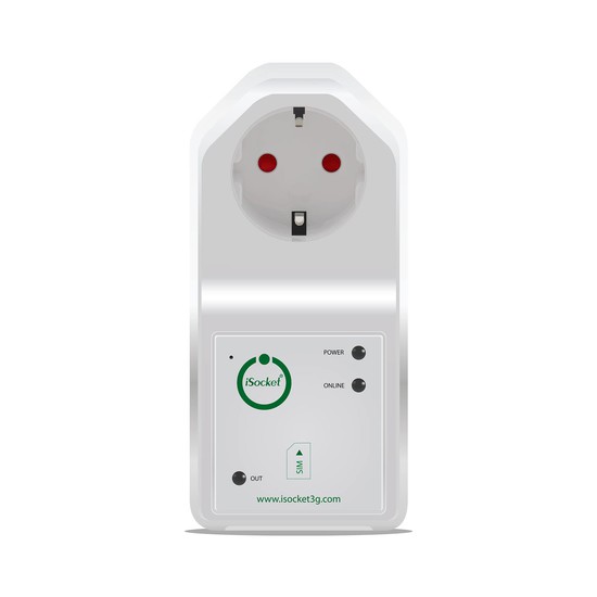 Isocket 3g Power Failure Alarm And Temperature Monitoring Device