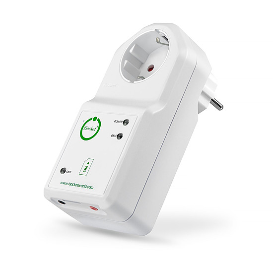 House alarm and remote thermostat