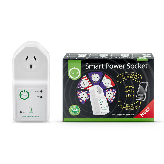 Aussie and Kiwis version of iSocket Environment Pro for remote temperature and security alarm control