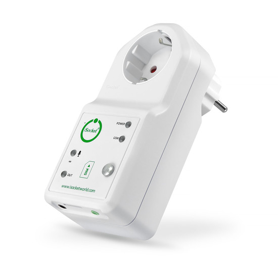 iSocket HomeGuard - home GSM alarm with remote microphone