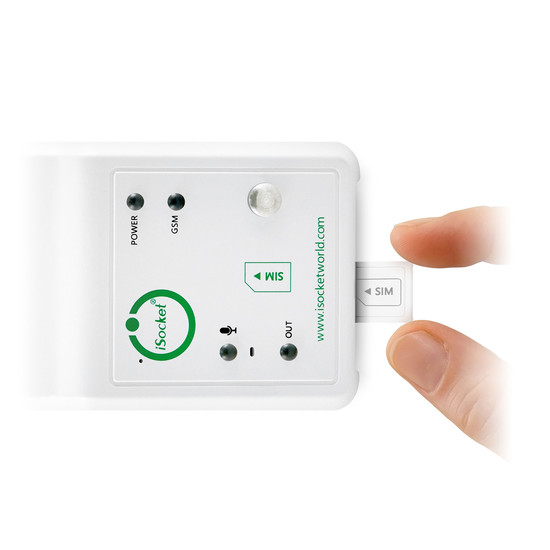 iSocket HomeGuard SIM card for alert in the event of alarm