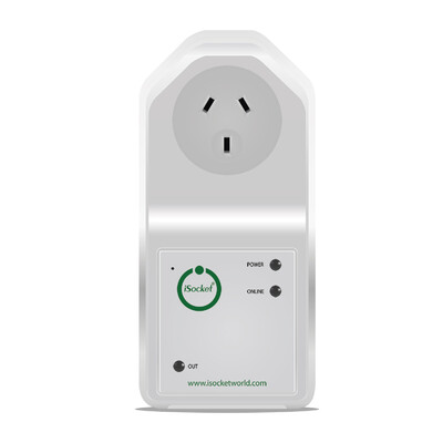 iSocket with energy meter for Australia and New Zealand
