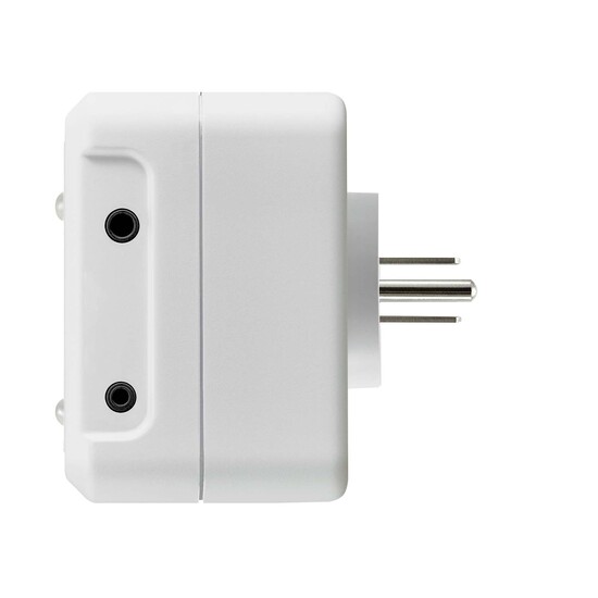 iSocket power outage alarm Canada USA rear view iSocket power outage alarm Canada USA rear view