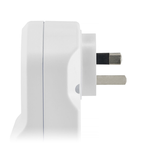 iSocket power outage tracker device Australian plug side