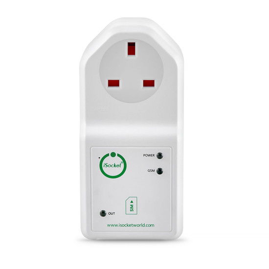 GSM remote controlled socket made in Finland - iSocket EcoSwitch