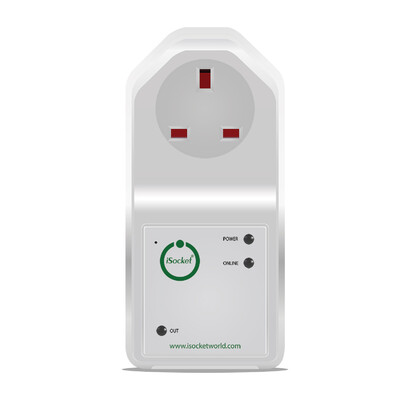 iSocket for the UK with energy metering and power cut alerts
