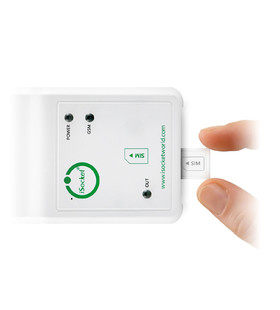 iSocket Environment Pro - SIM card insert for SMS temperature monitoring remotely and safety alarm notifications