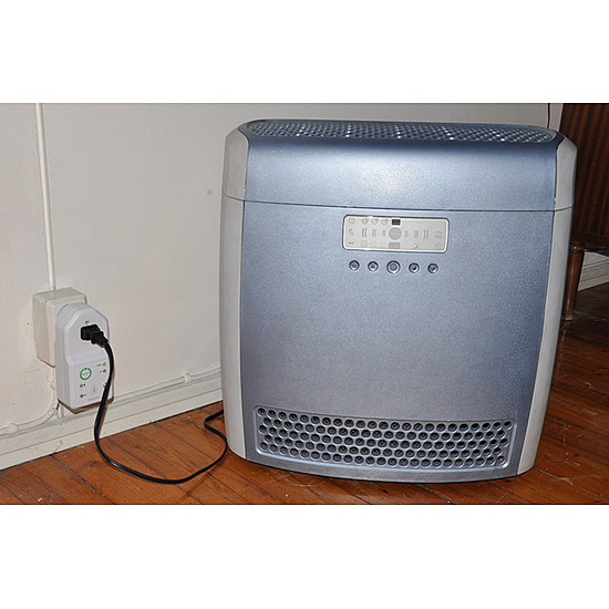 Air cleaner connected to iSocket for remote switch on/off Air cleaner connected to iSocket for remote switch on/off